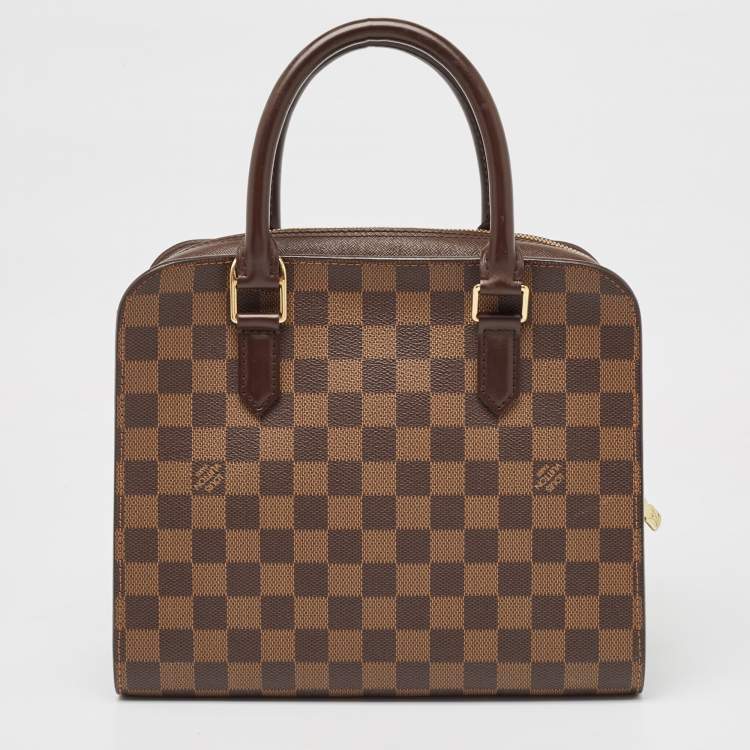 Pre Owned Louis Vuitton Damier Ebene Canvas Triana Bag