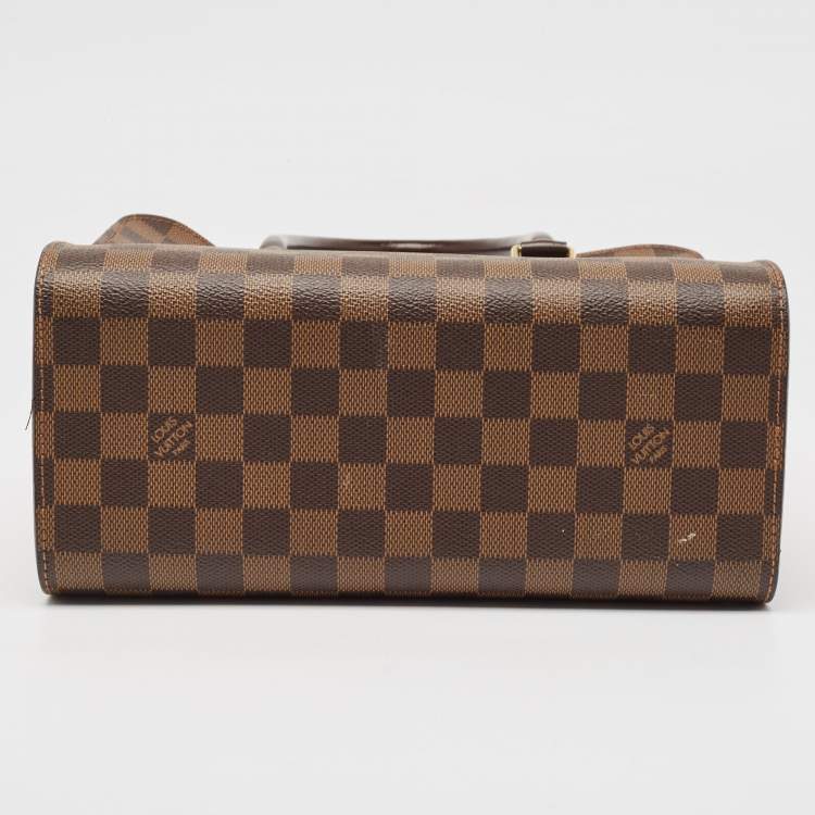 Pre Owned Louis Vuitton Damier Ebene Canvas Triana Bag