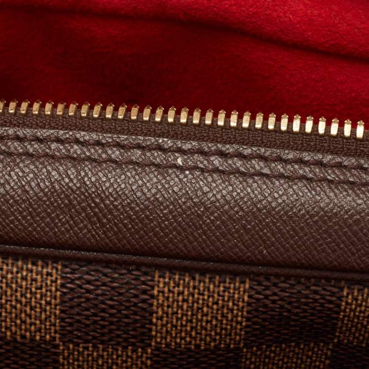 Pre Owned Louis Vuitton Damier Ebene Canvas Triana Bag