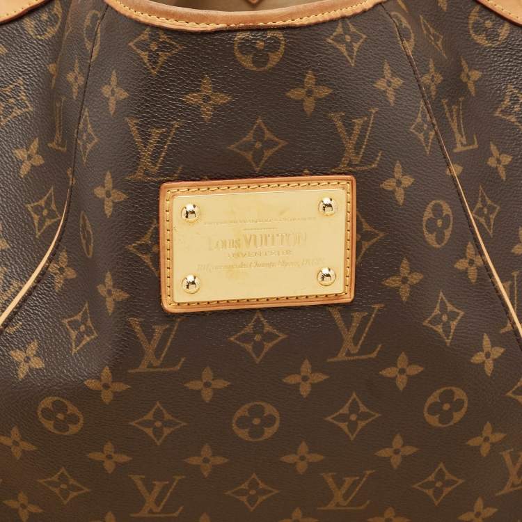 Pre Owned Louis Vuitton Monogram Canvas Galliera GM Bag