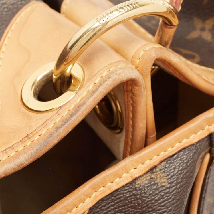 Pre Owned Louis Vuitton Monogram Canvas Galliera GM Bag