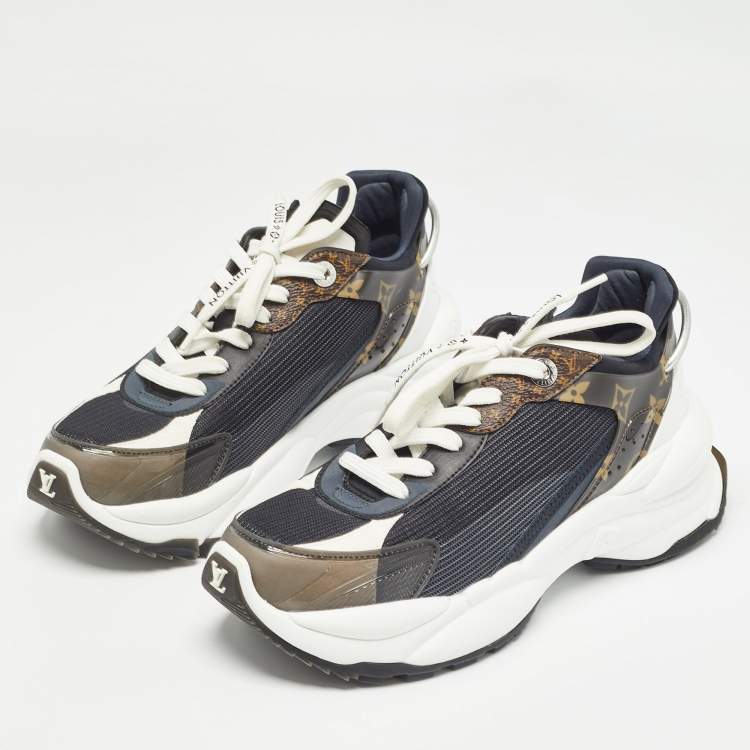 Louis Vuitton Multicolor Mesh and Monogram Canvas Run 55 Louis Vuitton Multicolor Mesh and Monogram Canvas Run 55