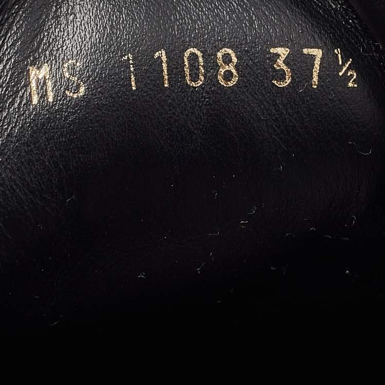 مملوكة مسبقًا Louis Vuitton Brown/Black Monogram Canvas and  Leather Frontrow Sneakers Size 37.5