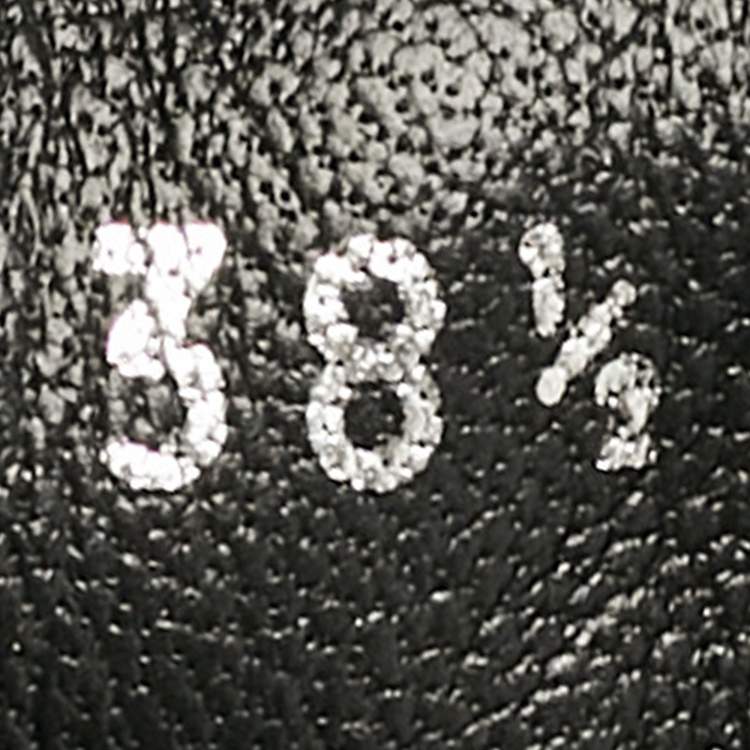 Pre Owned Louis Vuitton Black Mesh and Monogram Canvas Archlight Sneakers Size 38.5