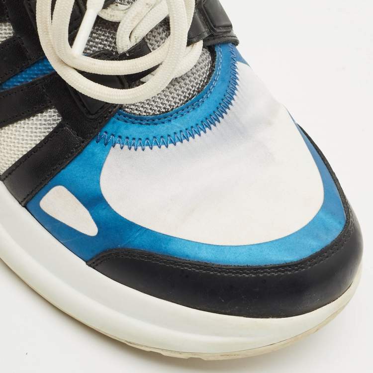 Pre Owned Louis Vuitton Multicolor Leather and Mesh LV Archlight Sneakers Size 38