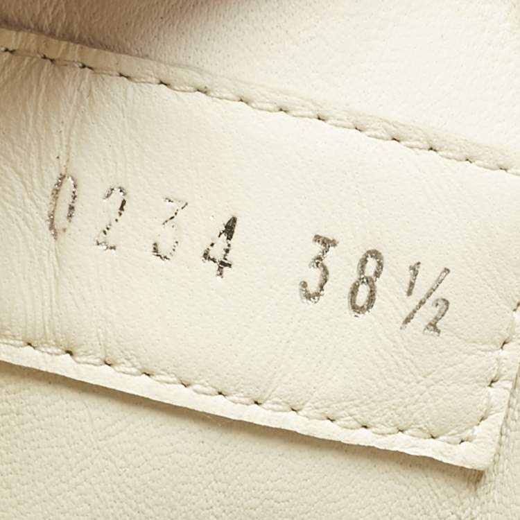 Pre Owned Louis Vuitton Beige Monogram Leather Archlight Sneakers Size 38.5