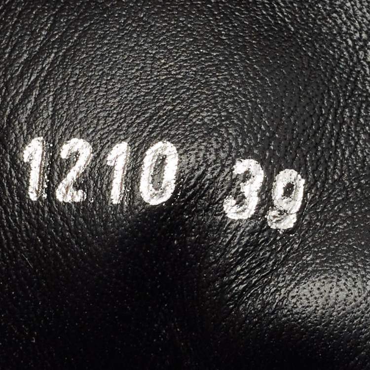 Pre Owned Louis Vuitton Black Mesh and Monogram Canvas Archlight Sneakers Size 39