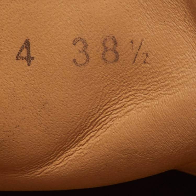 Pre Owned Louis Vuitton White Leather and Multicolor Monogram Canvas Lace Up Sneakers Size 38.5