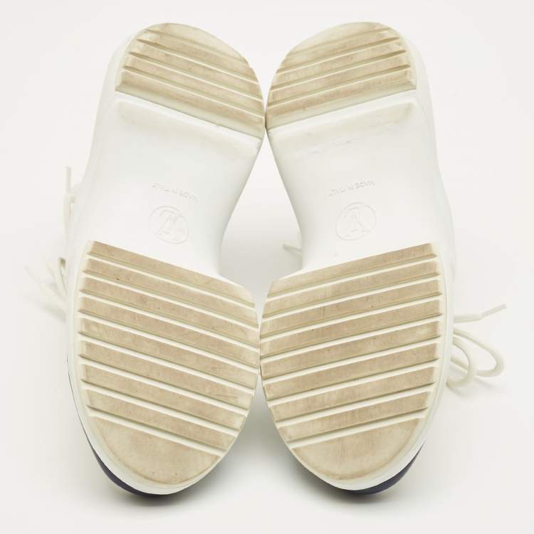 مملوكة مسبقًا Louis Vuitton Multicolor Leather and Mesh Archlight Lace Up Sneakers Size 37.5