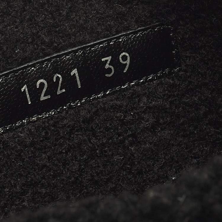 Pre Owned Louis Vuitton Snowdrop Size 39 Black Suede Snow Boots