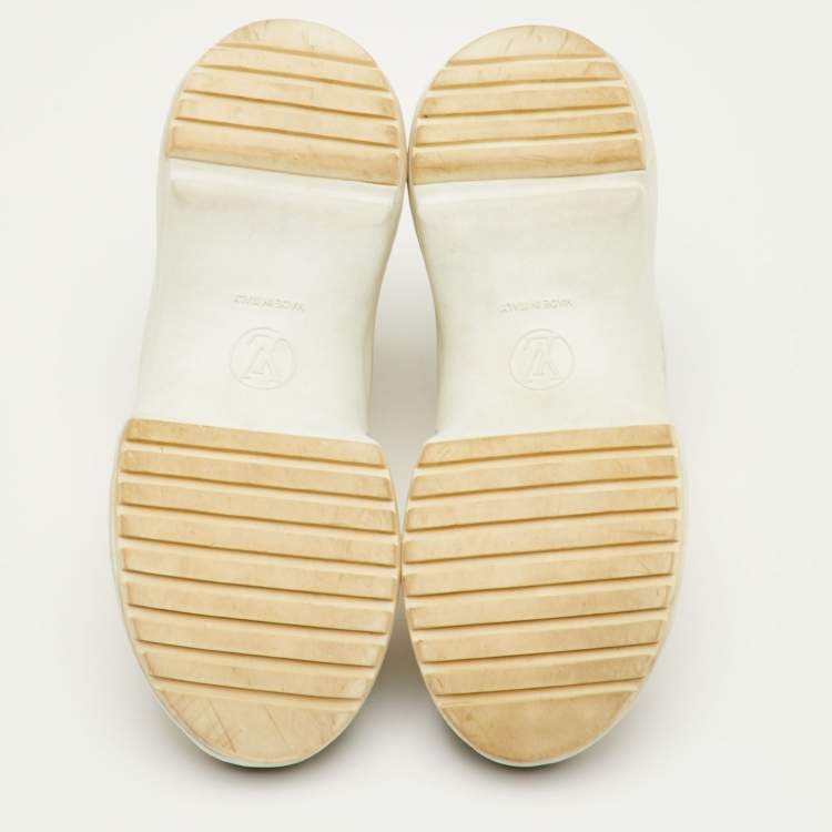 Pre Owned Louis Vuitton Archlight Size 37 Multicolor Nylon, Fabric and Leather Sneakers