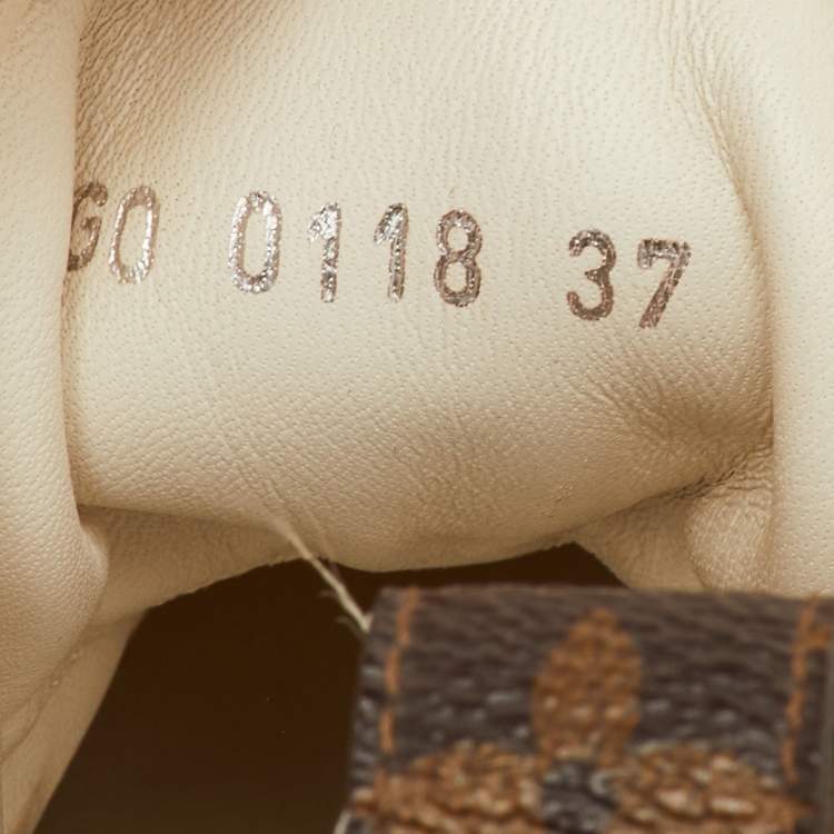 Pre Owned Louis Vuitton Archlight Size 37 Multicolor Nylon, Fabric and Leather Sneakers