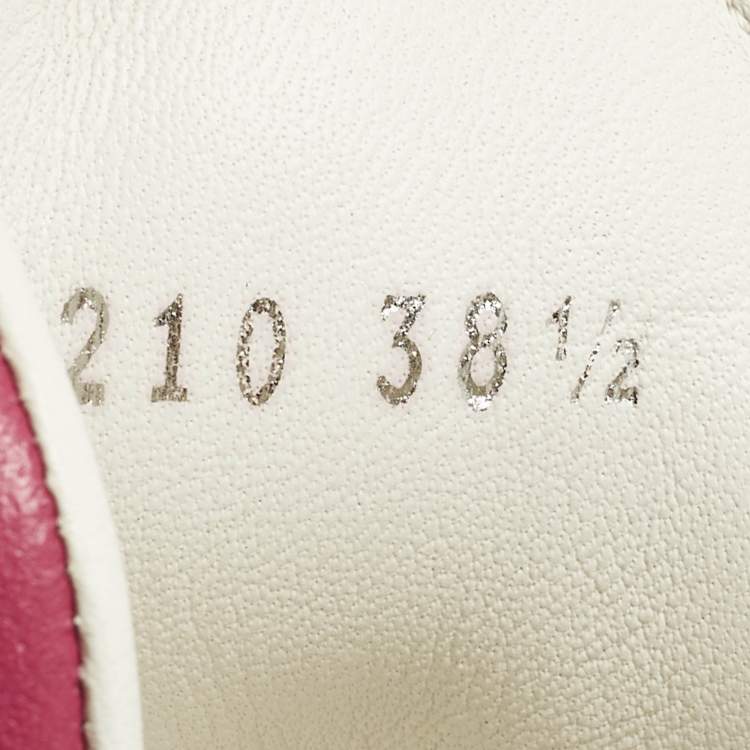 Pre Owned Louis Vuitton LV Archlight Size 38.5 Multicolor Leather and Suede Low Top Sneakers