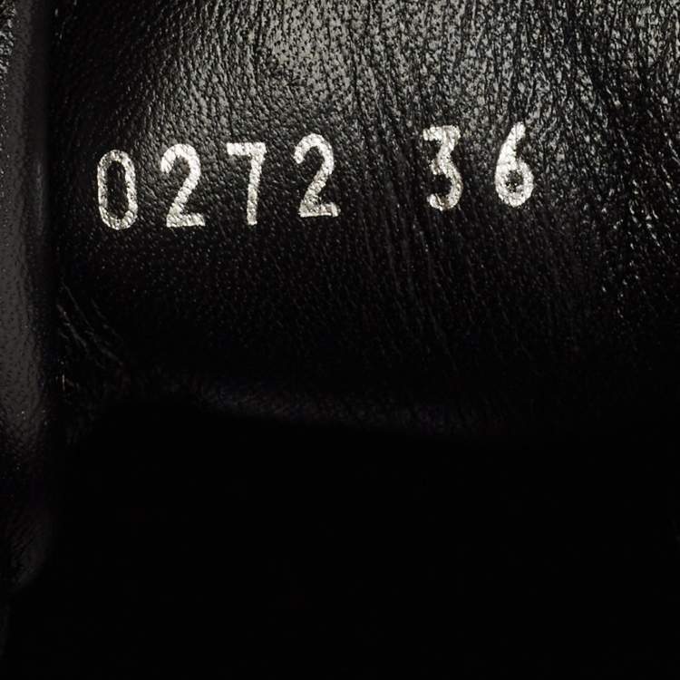 مملوكة مسبقًا حذاء رياضي لوي فيتون "ارشلي ت" جلد أسود وكانفاس مونوغرامي مقاس 36