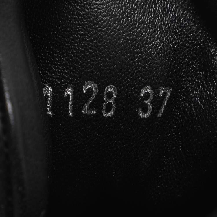 Pre Owned Louis Vuitton Archlight Size 37 Black/Brown Leather and Monogram Canvas Low Top Sneakers