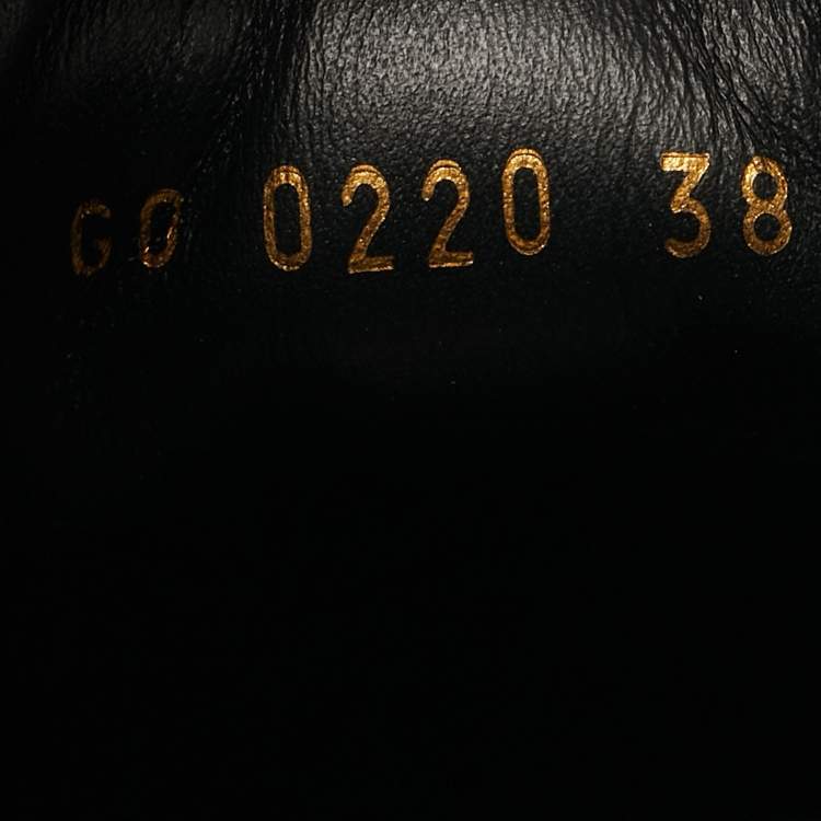 Pre Owned Louis Vuitton Run Away Size 38 Black/Brown Monogram Canvas and Mesh Lace Up Sneakers