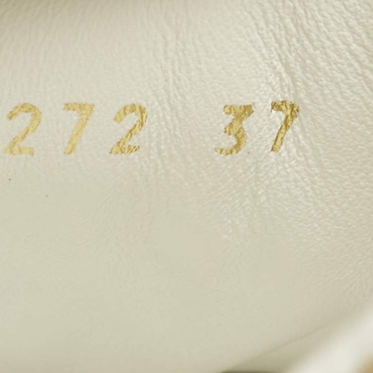 Pre Owned Louis Vuitton Time Out Size 37 White Canvas and Leather Low Top Sneakers