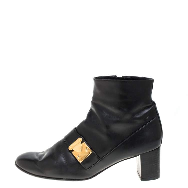 Louis Vuitton Pre-owned Women's Leather Ankle Boots