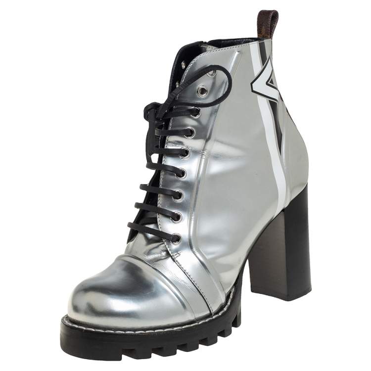 Louis Vuitton Star Trail Ankle Boot, Grey, 40