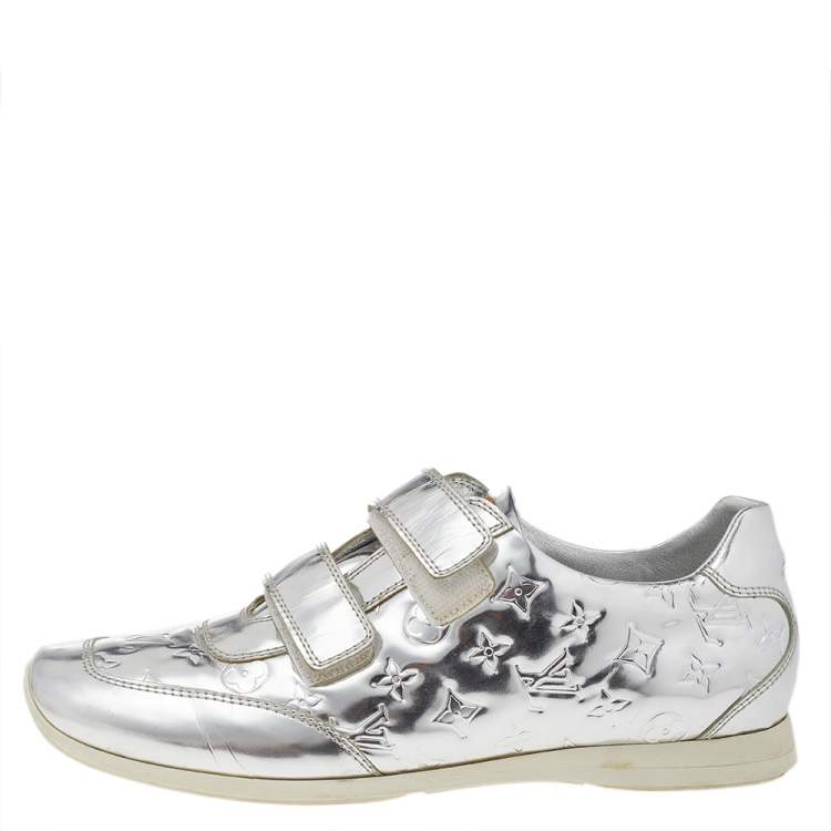 Louis Vuitton Silver Fashion Sneakers