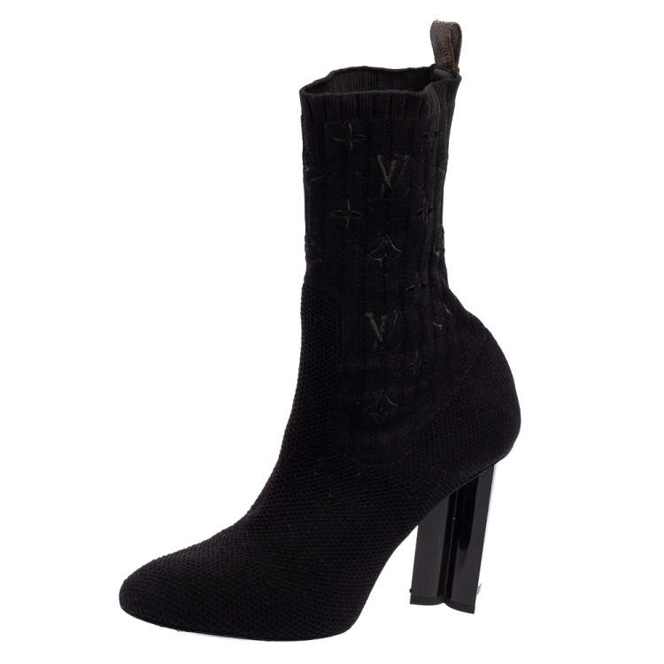 Louis Vuitton - Silhouette Ankle Boots - Black - Women - Size: 38.0 - Luxury