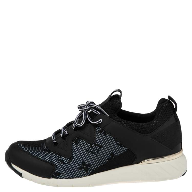 Louis Vuitton Black Monogram Mesh and Leather Aftergame Sneakers Size 37  Louis Vuitton | The Luxury Closet