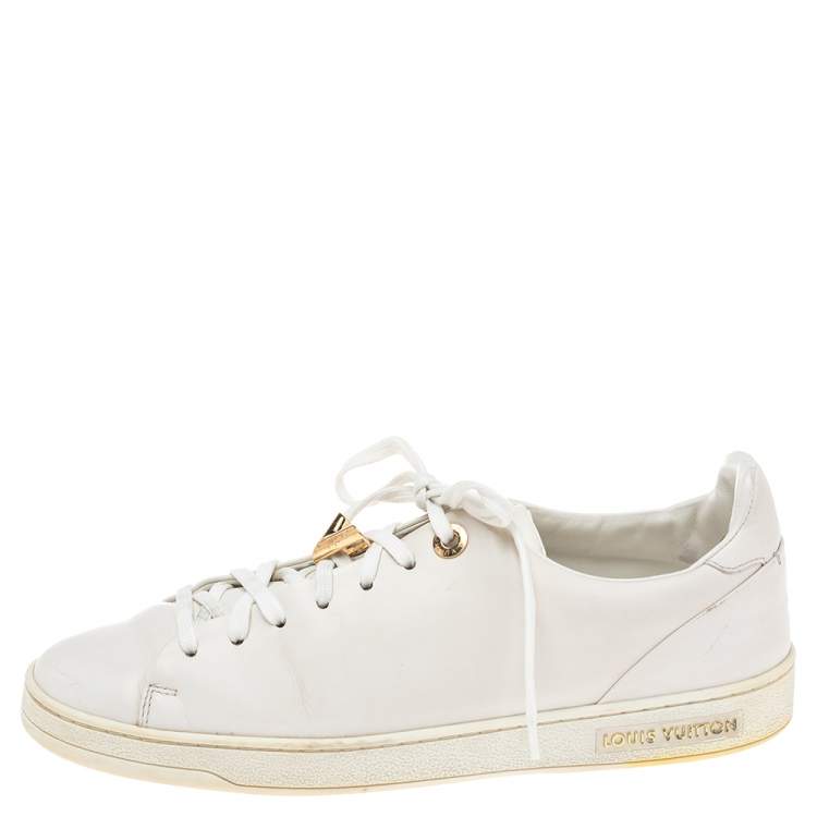 Louis Vuitton FRONTROW Sneaker White. Size 38.5