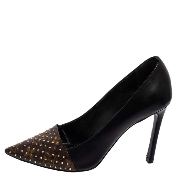 Louis Vuitton, Shoes, Black Heels