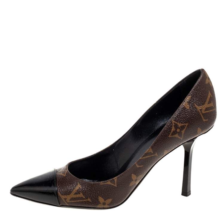 Louis Vuitton Monogram Madeleine Pumps 35 Monogram Pattern Pumps