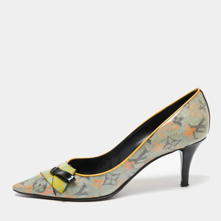 Louis Vuitton Denim Pumps