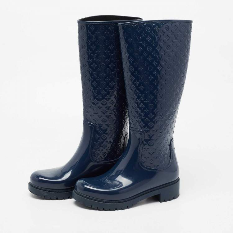 lv rain boots for women