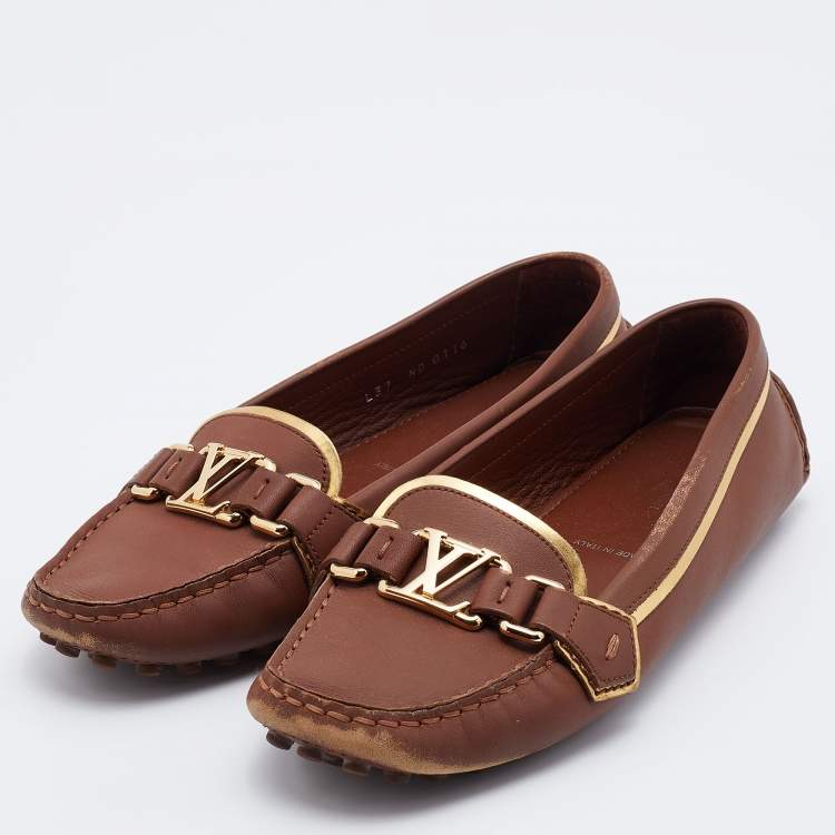 chaussures louis vuitton oxford flat 37 mocassins