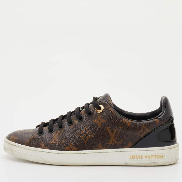 Louis Vuitton Black Monogram Canvas and Patent Leather Frontrow