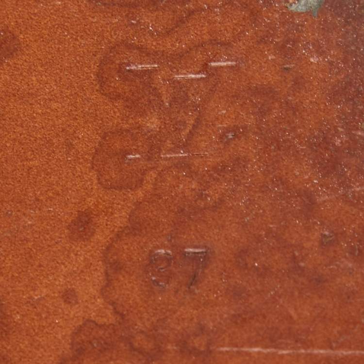 مملوكة مسبقًا Louis Vuitton Brown Monogram Canvas Lock It Flat Slides Size 37