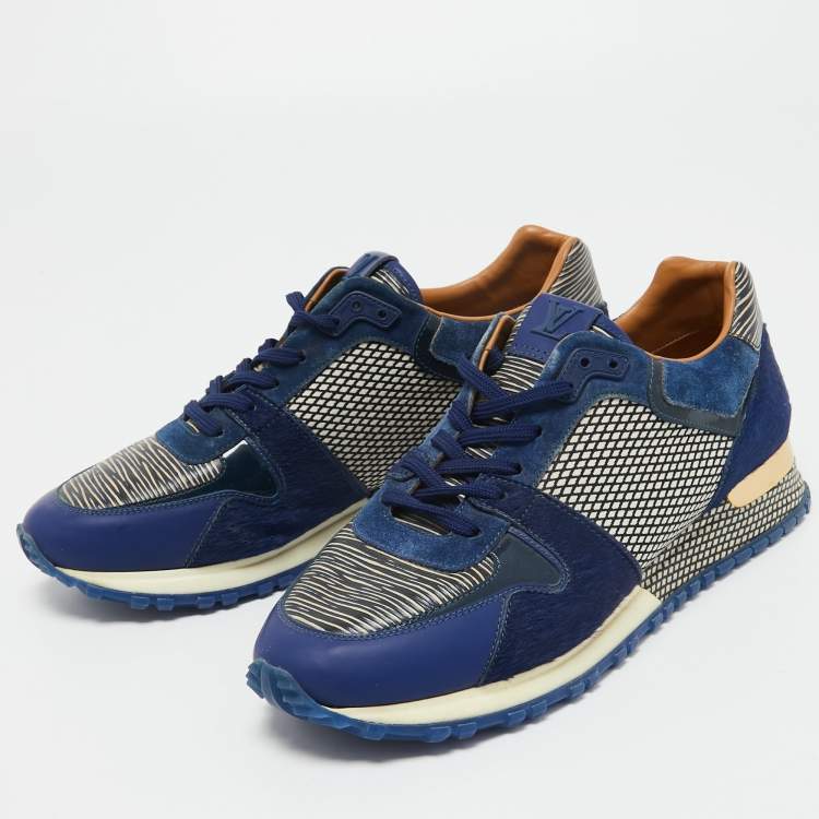 lv runaway sneakers blue