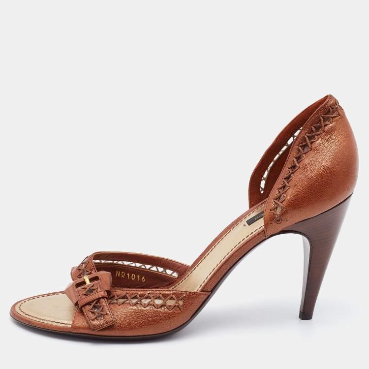 Louis Vuitton Brown Heels for Women for sale