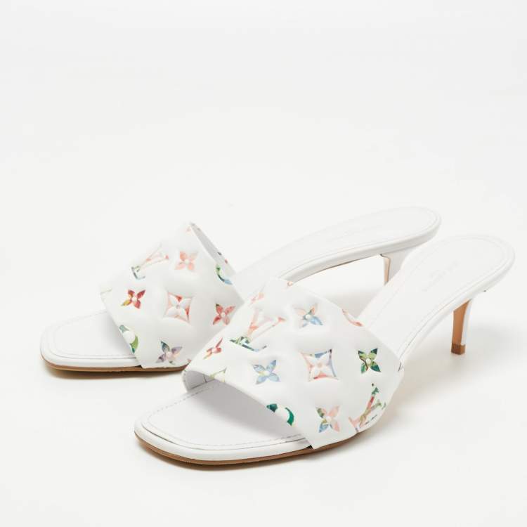Louis Vuitton Women's White Sandals