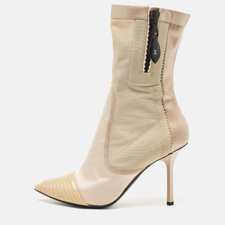 Louis Vuitton Womens Boots Boots, White, FR 39