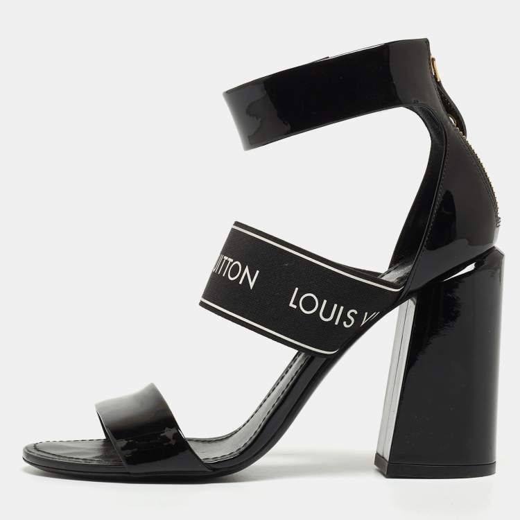 Elastic ankle strap discount sandals