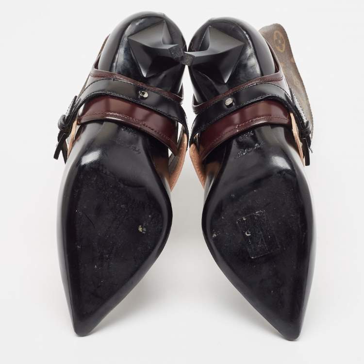 مملوكة مسبقًا Louis Vuitton Monogram Canvas and Leather Ankle Boots Size 38.5