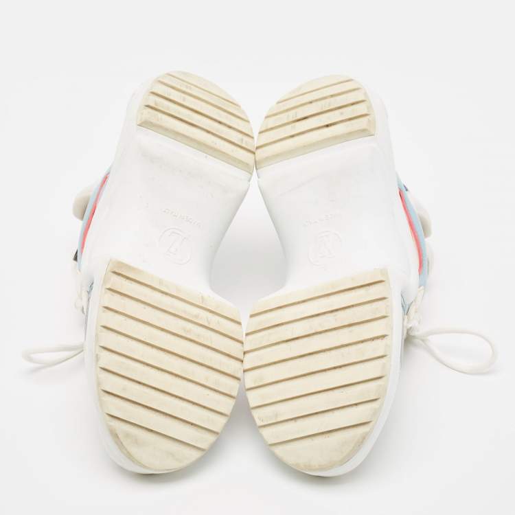 Pre Owned Louis Vuitton Multicolor Leather and Mesh Archlight  Sneakers Size 36