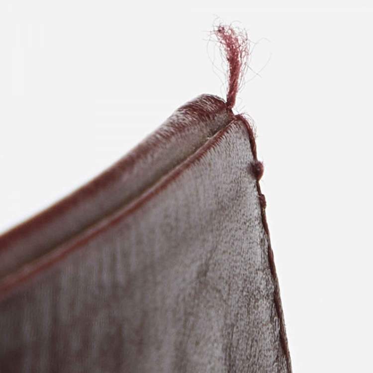 Pre Owned Louis Vuitton Burgundy Leather Over The Knee Length Boots Size 39
