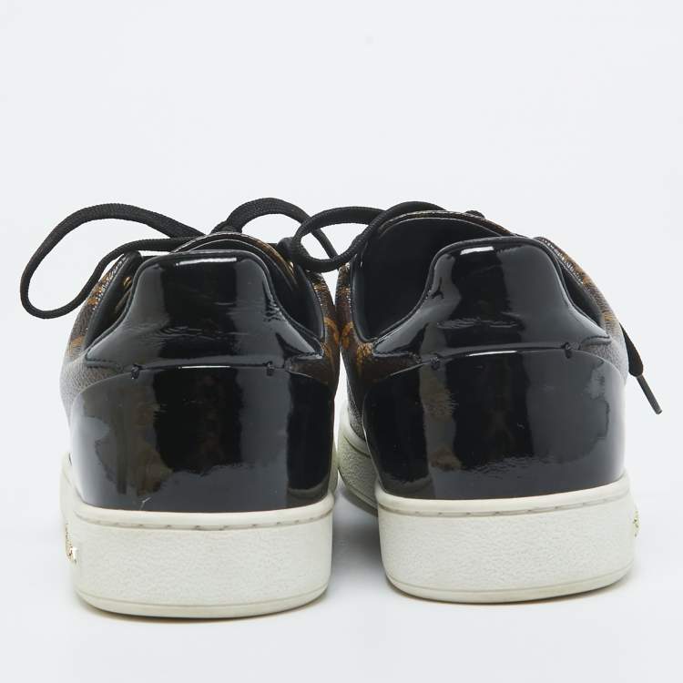 Pre Owned Louis Vuitton Monogram Canvas Frontrow Sneakers Size 37.5