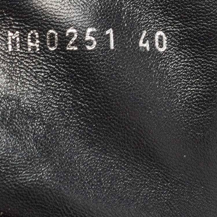 Pre Owned Louis Vuitton Brown Monogram Nylon Pool Pillow Comfort Flat Slides Size 40