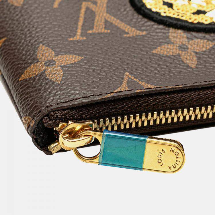 Pre Owned Louis Vuitton Monogram Patches City Pouch