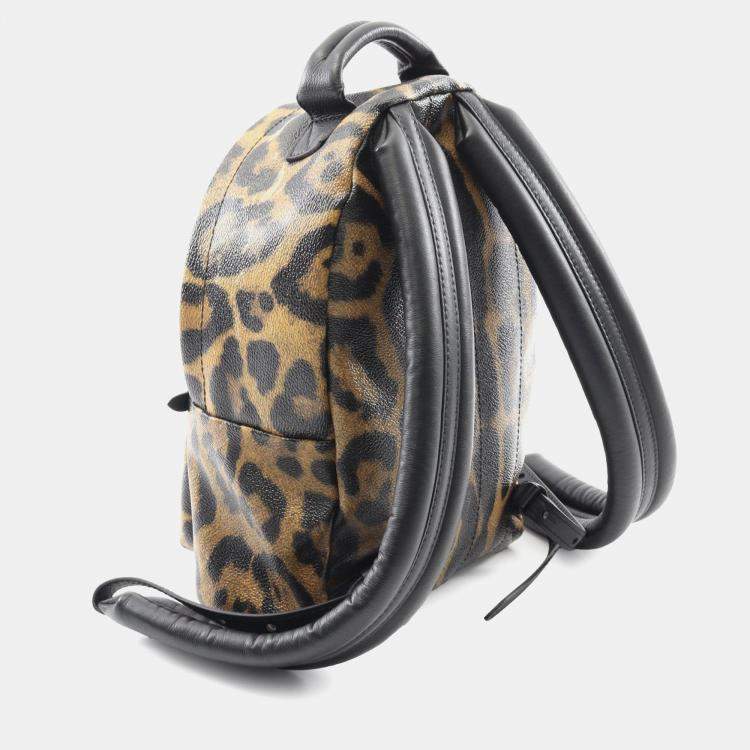 Pre Owned Louis Vuitton Brown Wild Animal Palm Springs PM