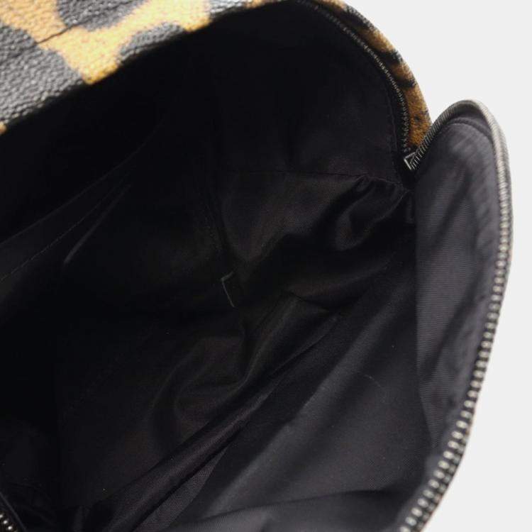 Pre Owned Louis Vuitton Brown Wild Animal Palm Springs PM