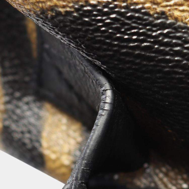 Pre Owned Louis Vuitton Brown Wild Animal Palm Springs PM