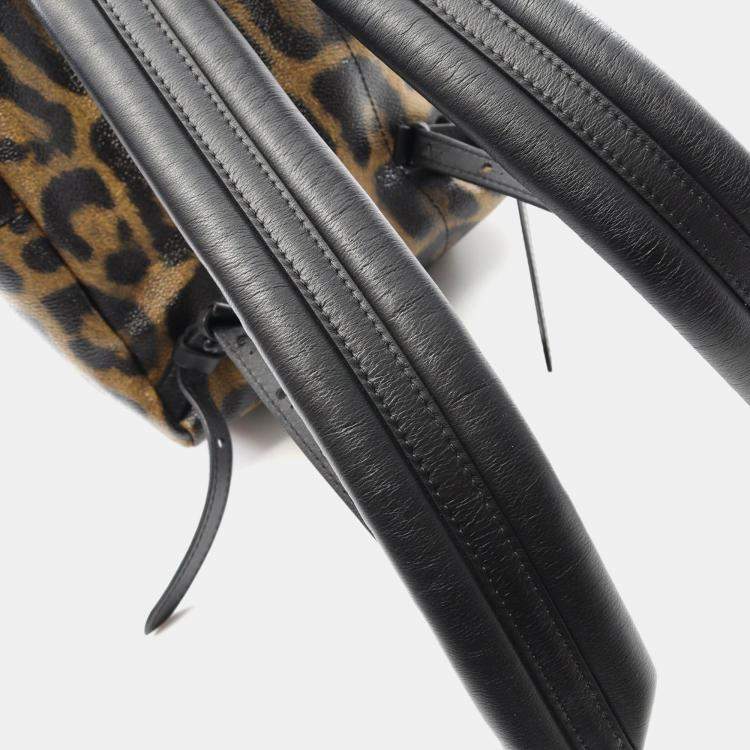 Pre Owned Louis Vuitton Brown Wild Animal Palm Springs PM