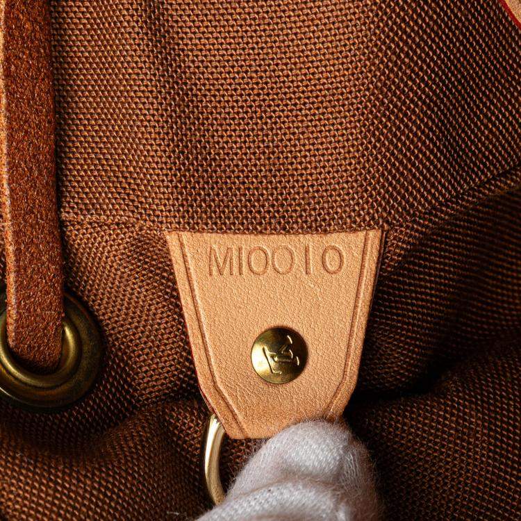 Pre Owned Louis Vuitton Monogram Montsouris GM Backpack